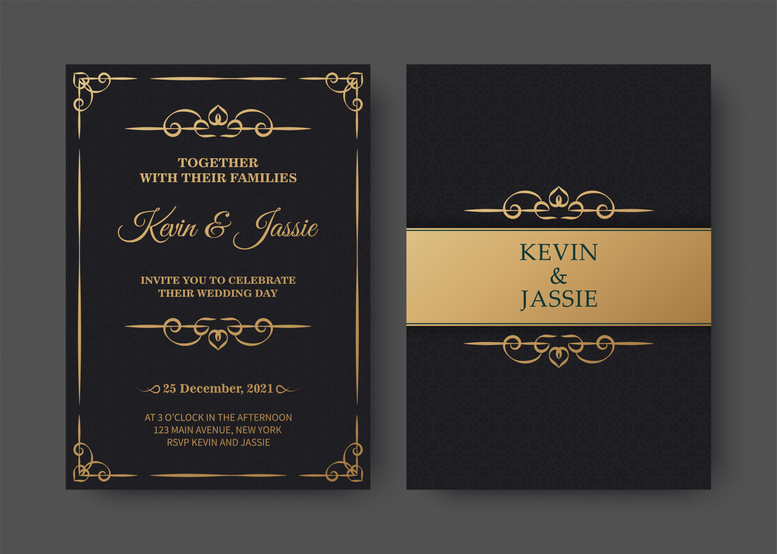 Invitation Template Vector Art, Icons, and Graphics for Free Download