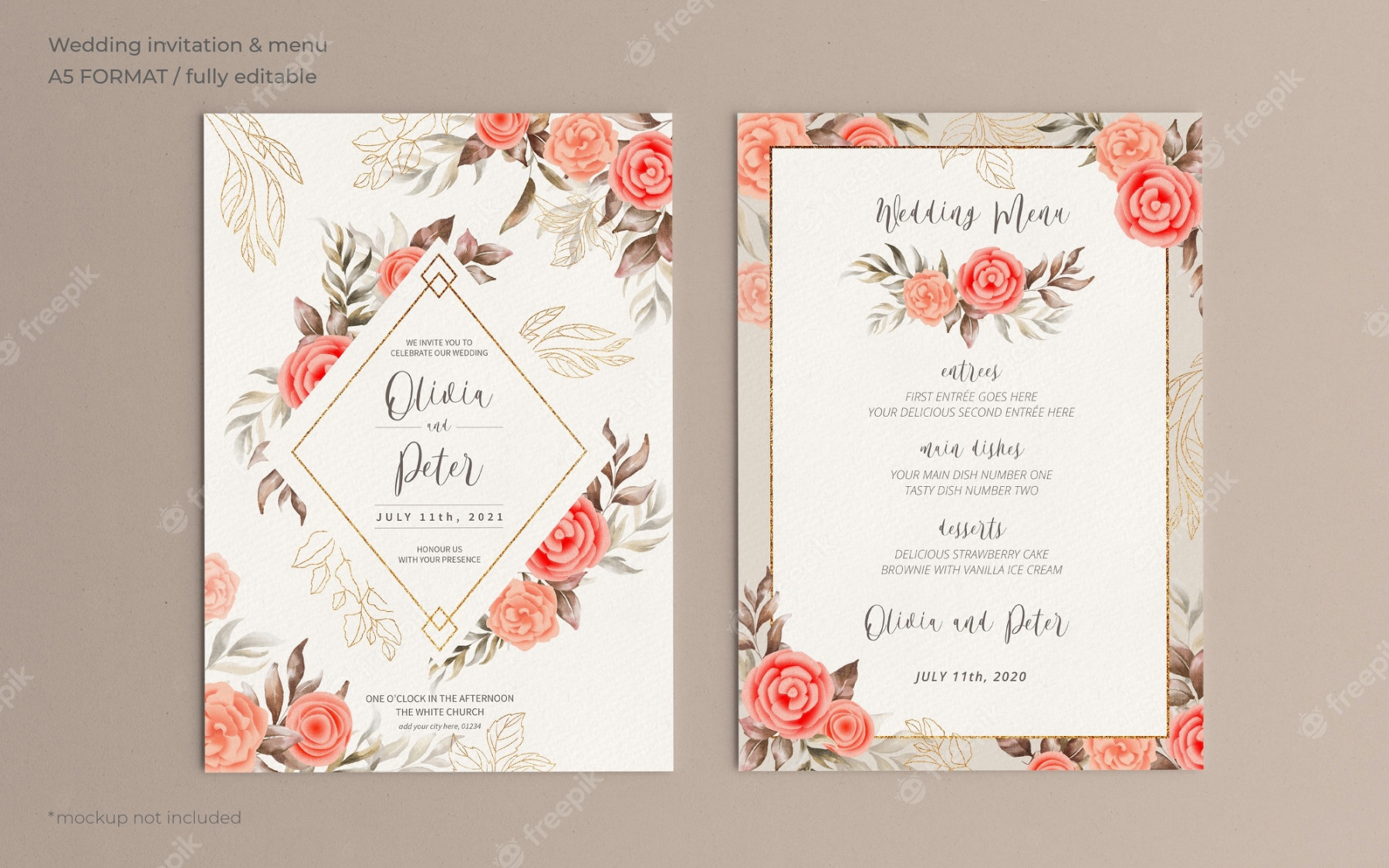 Wedding Invitation Border PSD, ,+ High Quality Free PSD