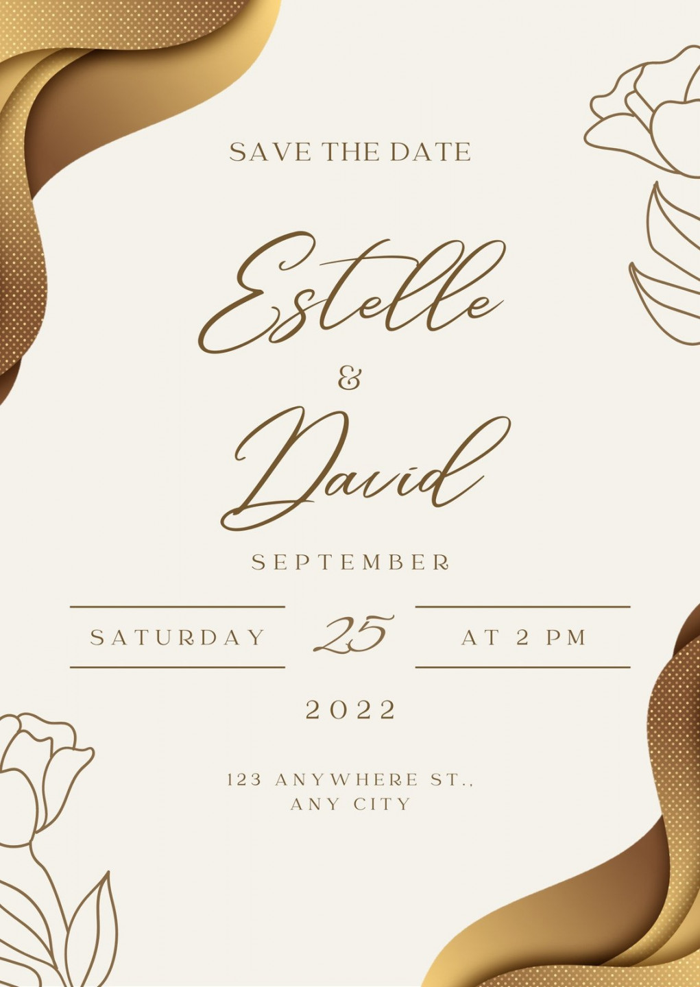 Wedding invitation templates to customize for free  Canva