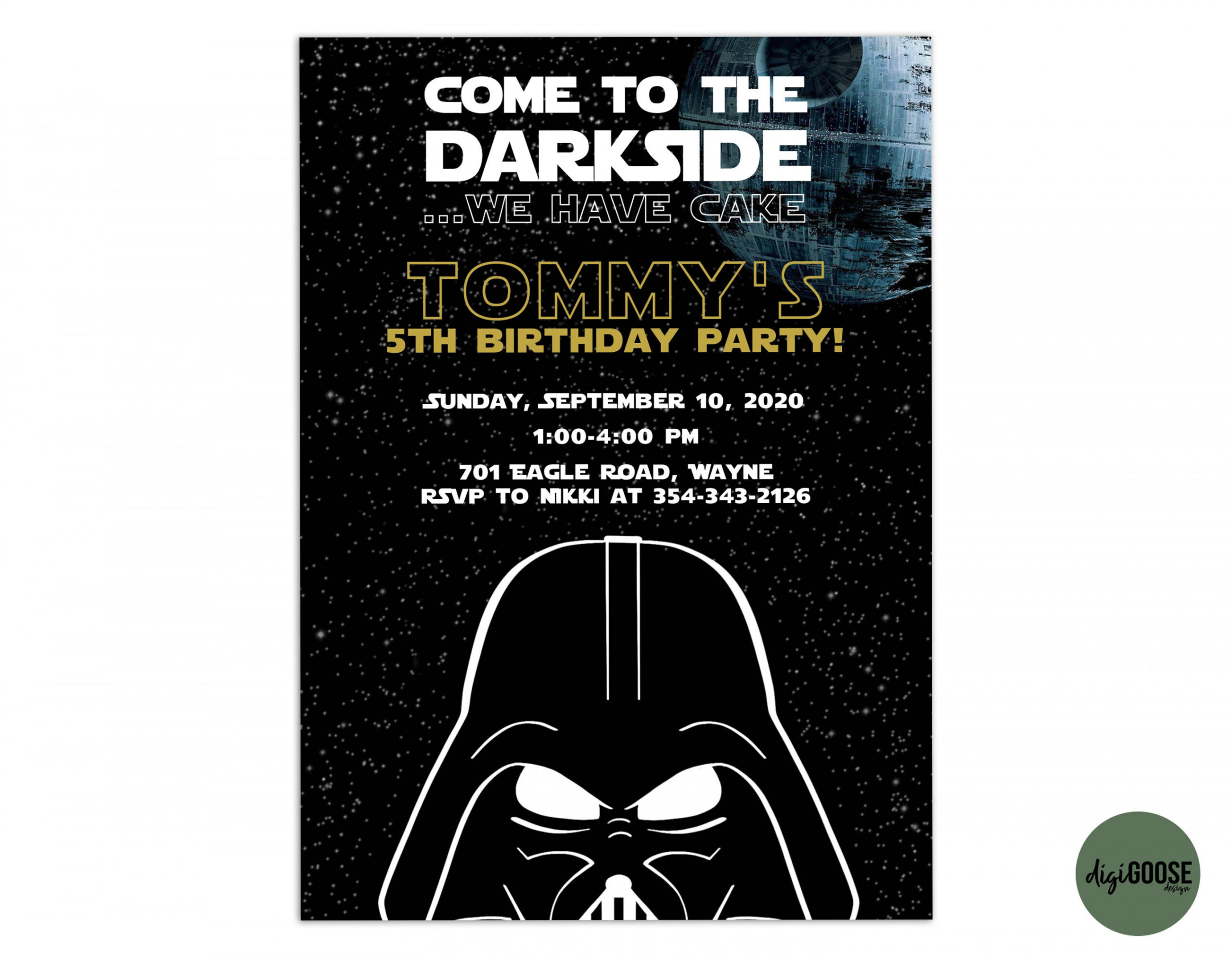 EDITABLE Star Wars Invitation TEMPLATE, Printable Star Wars Birthday  Invite, Star Wars, Star Wars Party, DIY, Instant Download