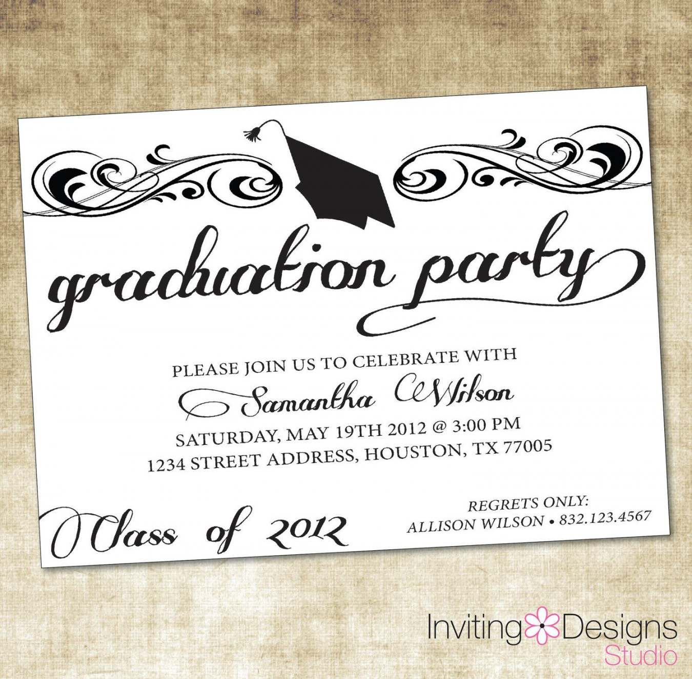 free graduation invitation templates  - Graduati  Graduation