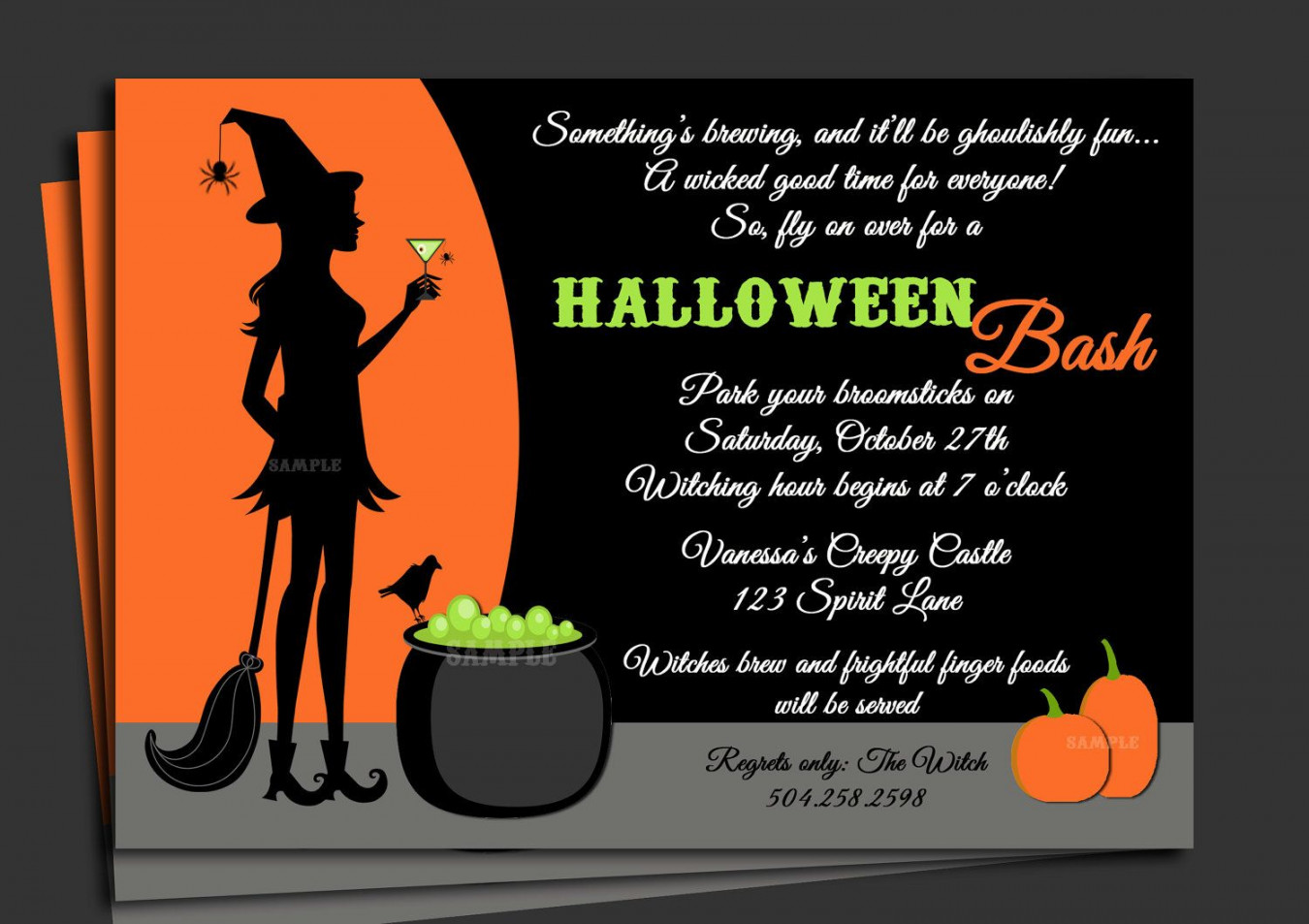 Halloween Invite Suggestions  Free halloween party invitations