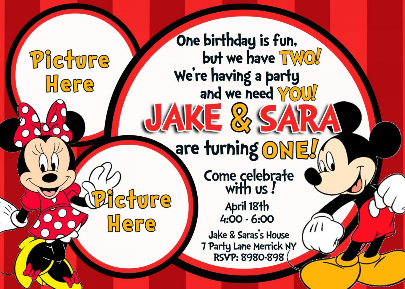 Pin on FREE Birthday Invitation Templates - Bagvania