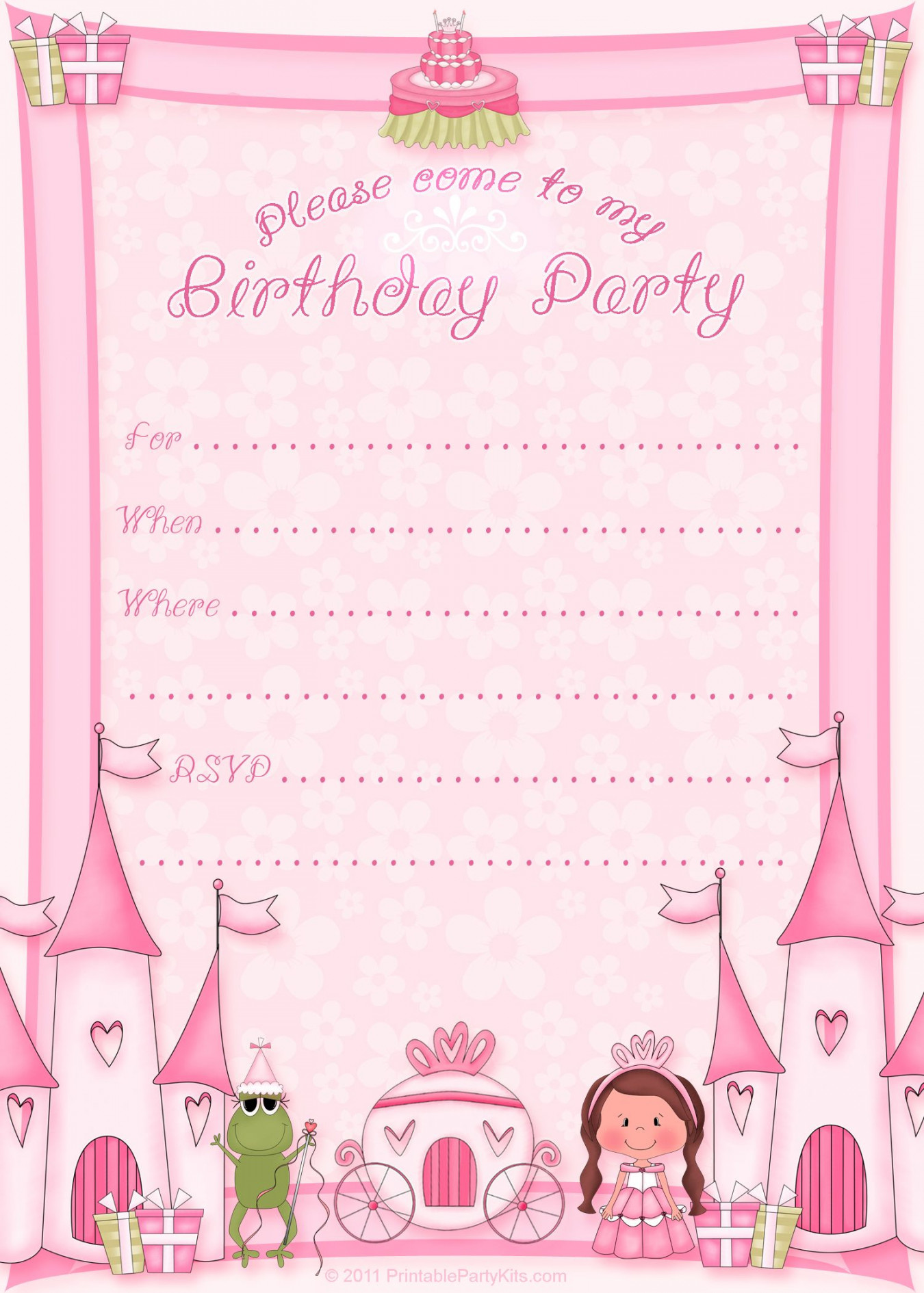 Pin on Printable invitations