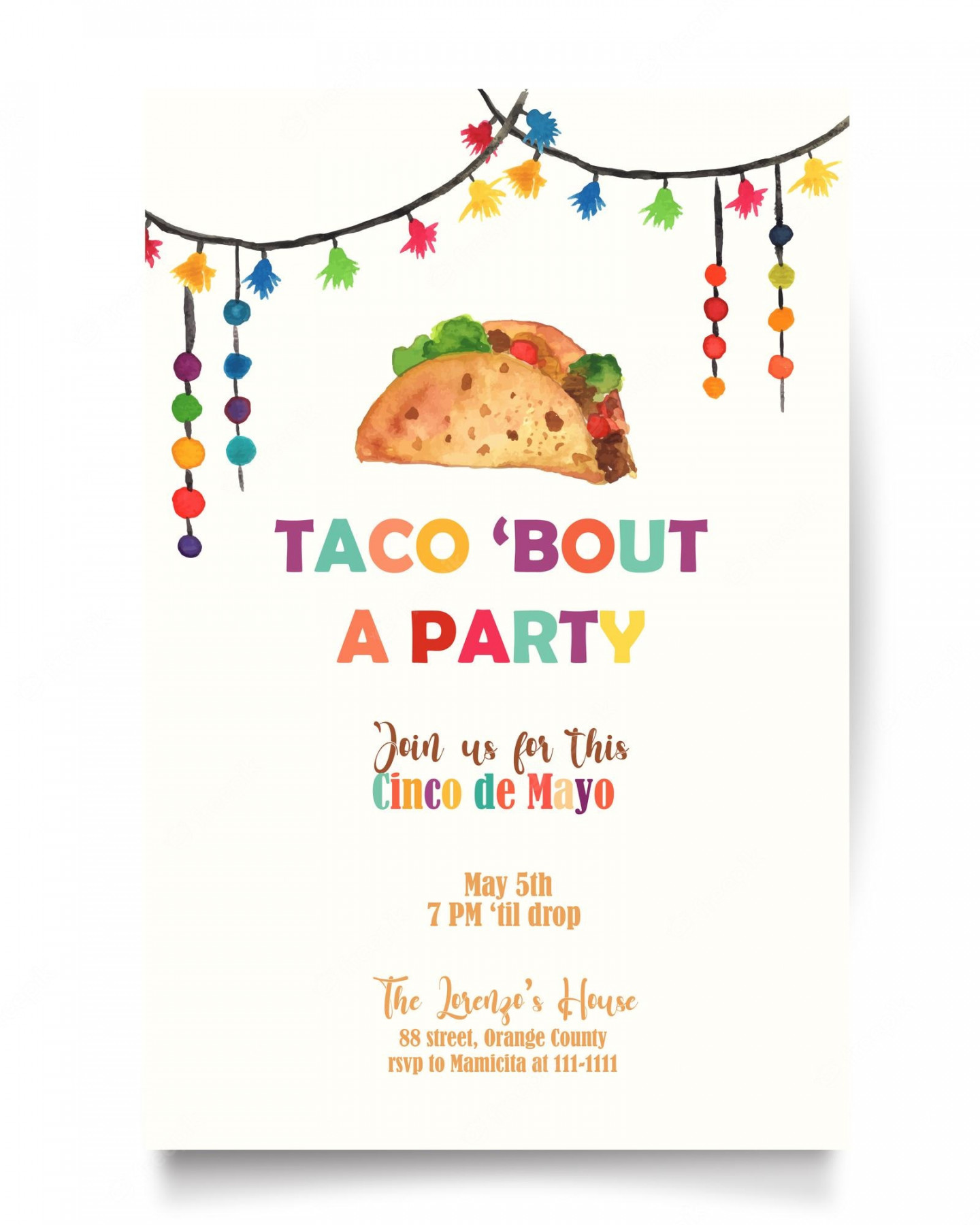 Taco Invitation Images - Free Download on Freepik