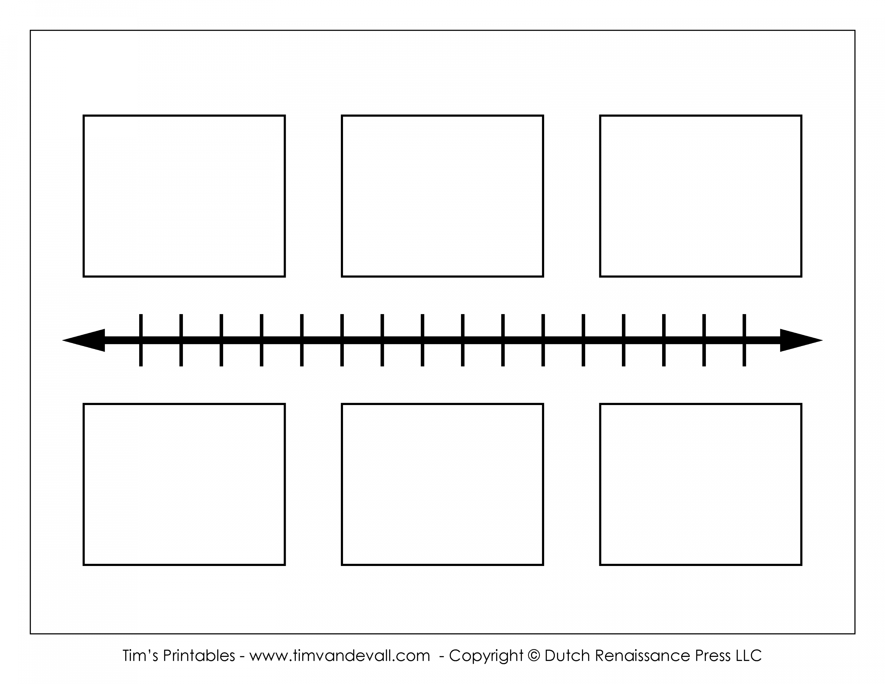 Blank Timeline Template – Tim