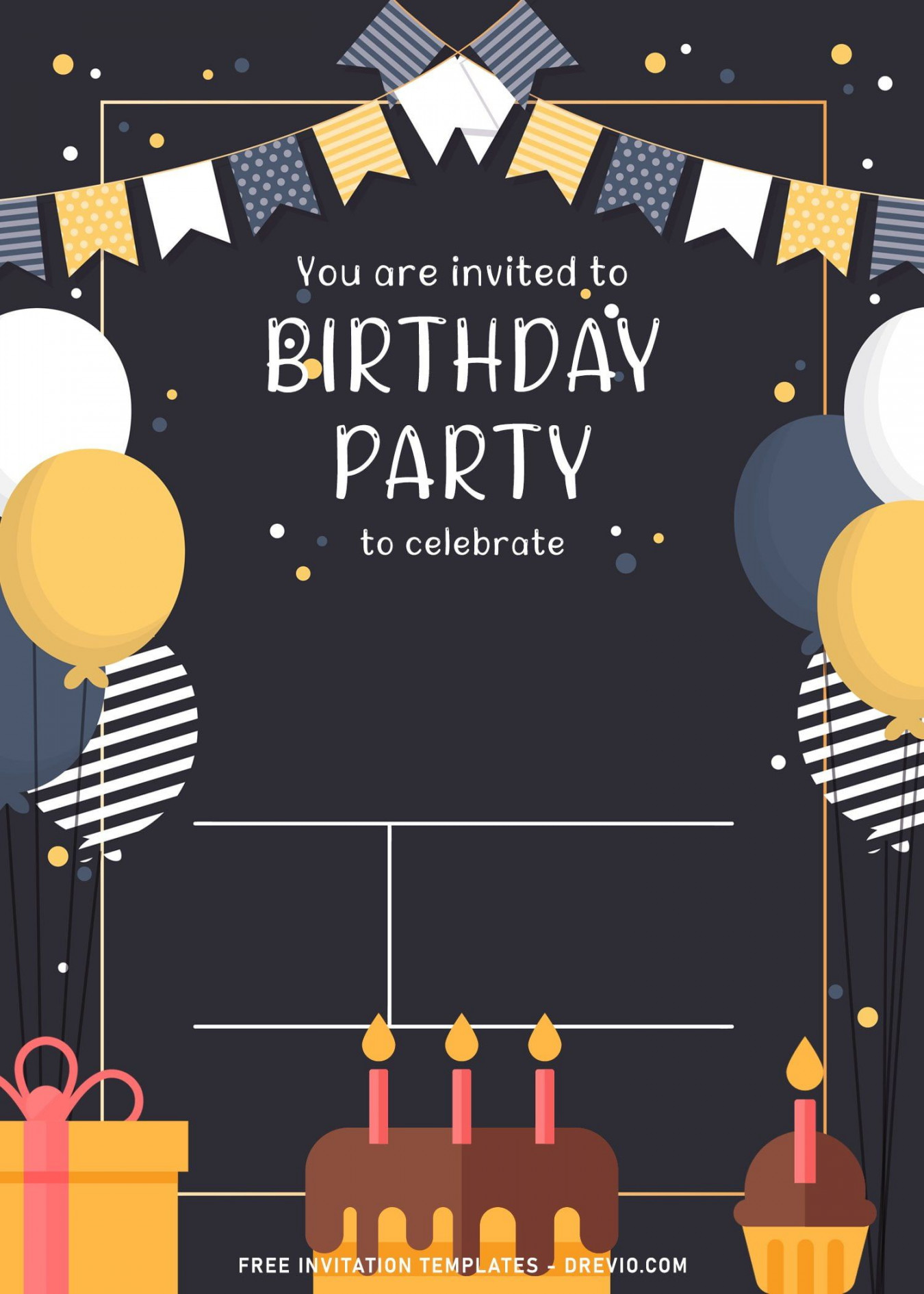 + Cute And Fun Birthday Invitation Templates For Any Ages