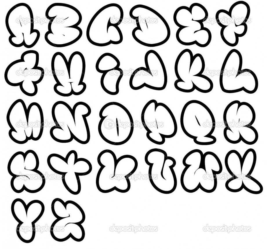 Cute Fonts #wedesignla  Lettering alphabet, Graffiti font