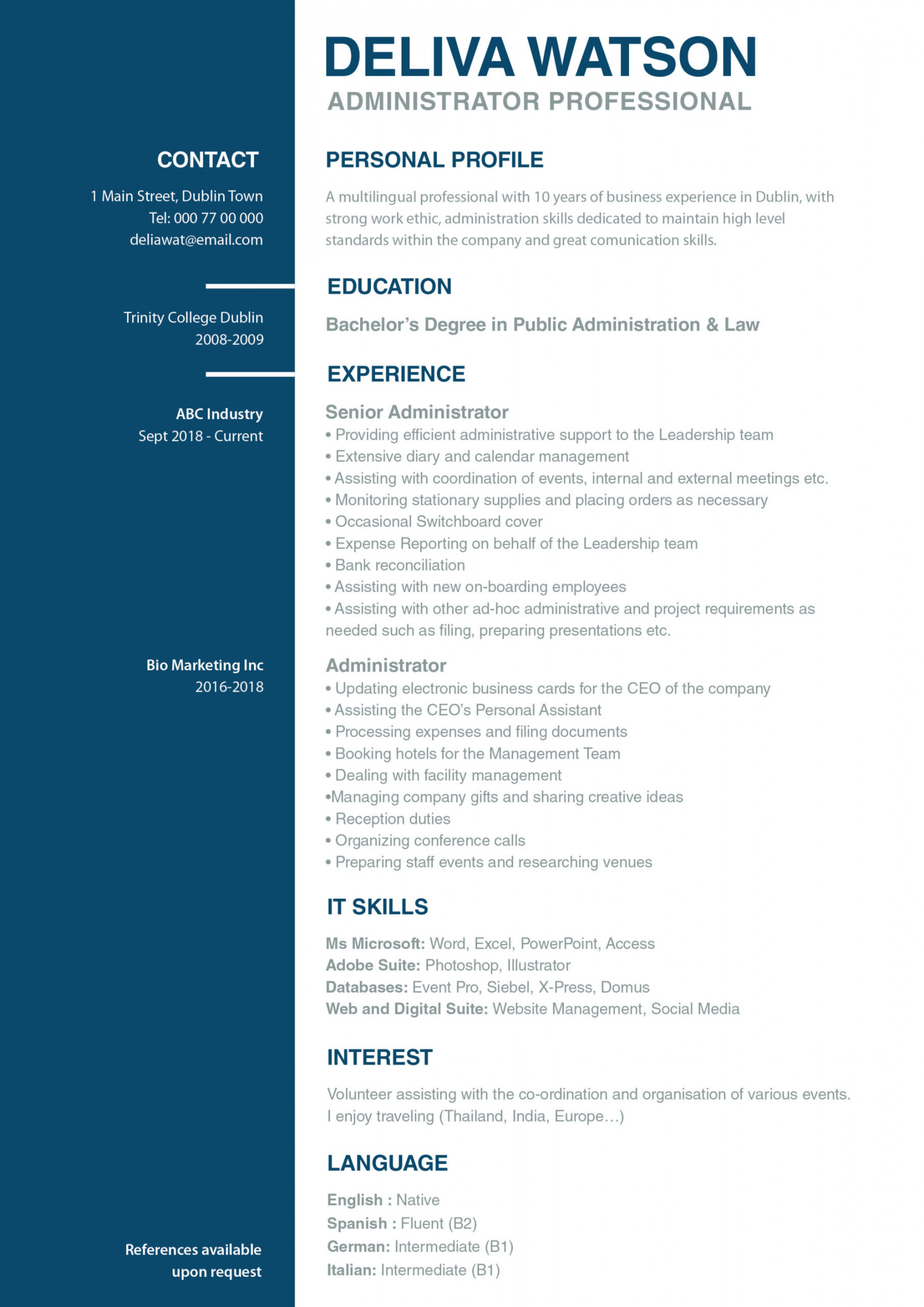 CV-TEMPLATE--image - IrishJobs Career Advice