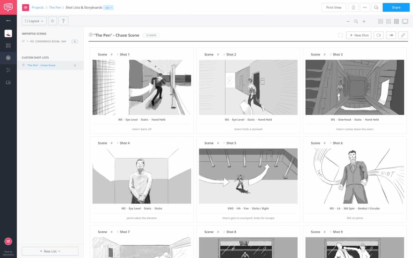 Download FREE PowerPoint Storyboard Templates ()