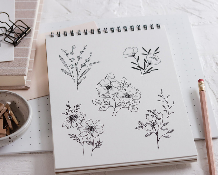 Five Flowers You CAN Draw!