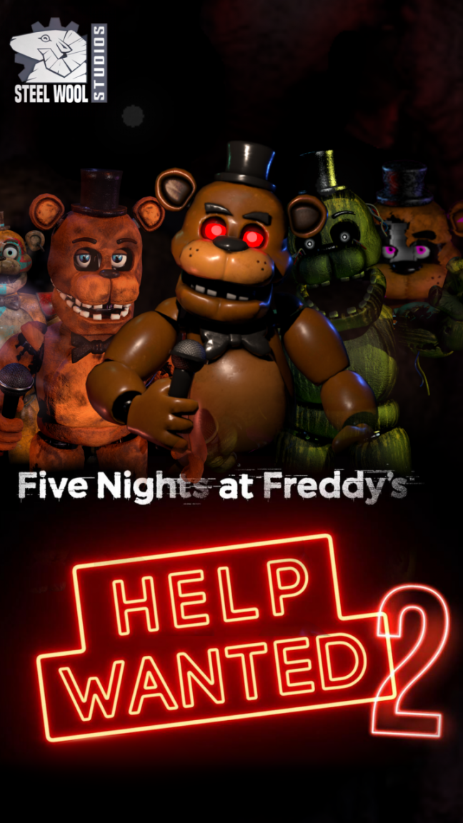 FNAF: help wanted  poster redux by astronot on DeviantArt