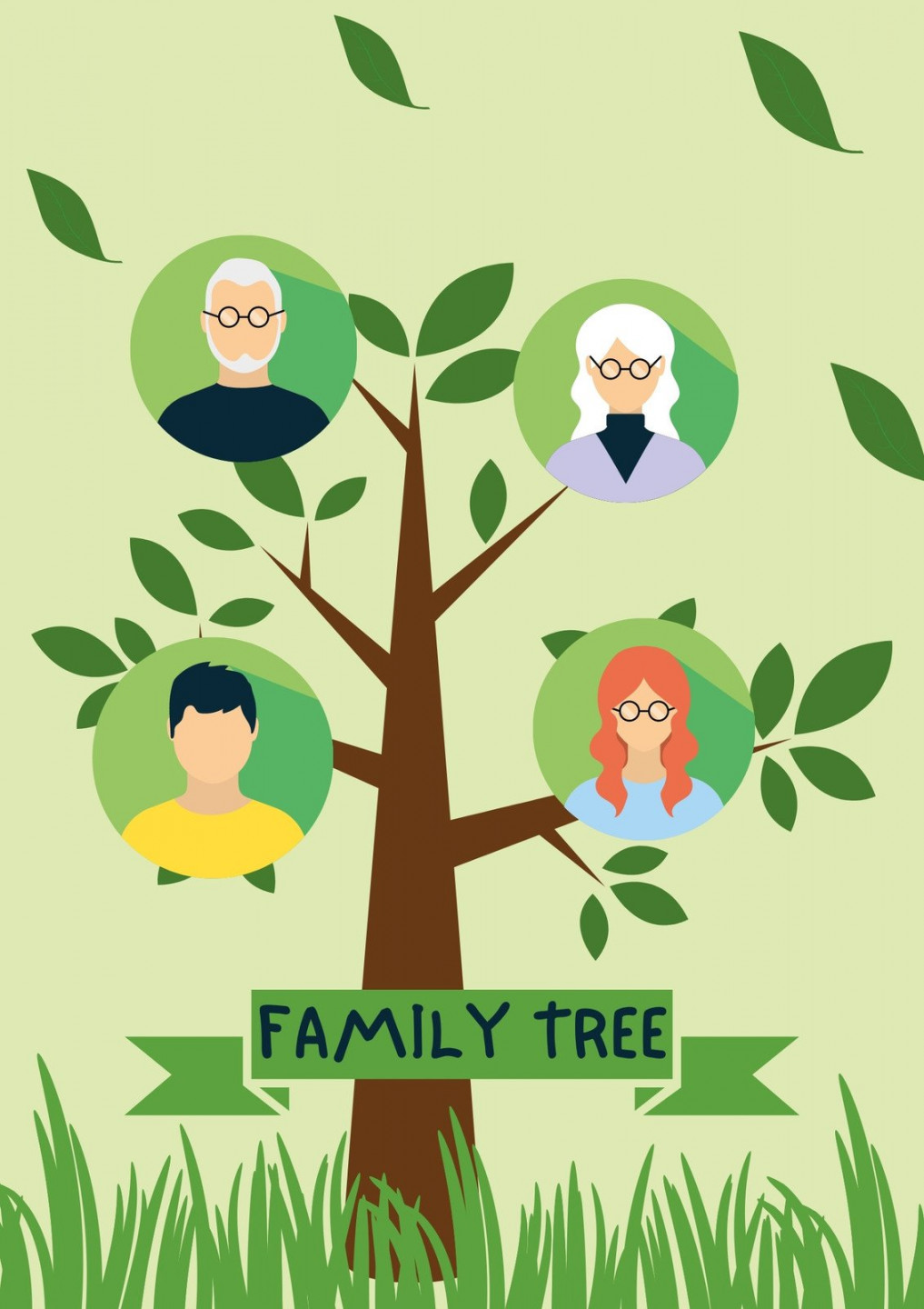 Free and customizable tree templates