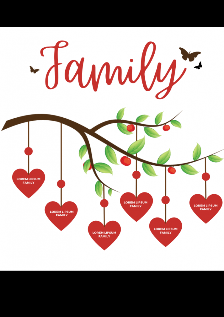 Free Family Tree Templates - Printable / Downloadable / Editable