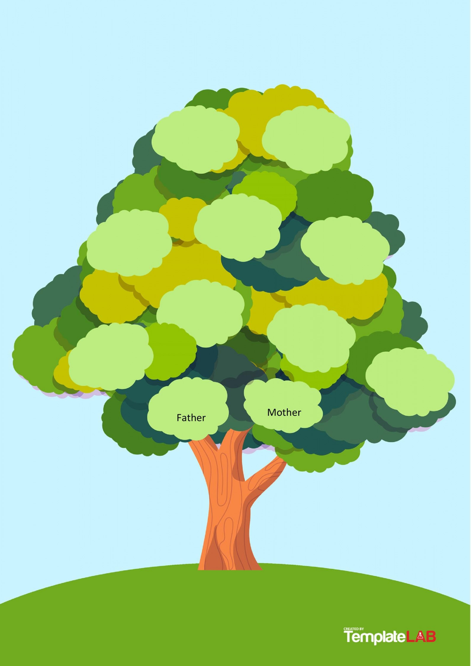 Free Family Tree Templates (Word, Excel, PDF, PowerPoint)