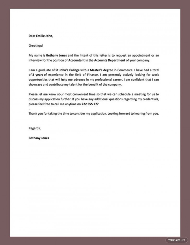 Free Formal Request Letter Template - Download in Word, Google