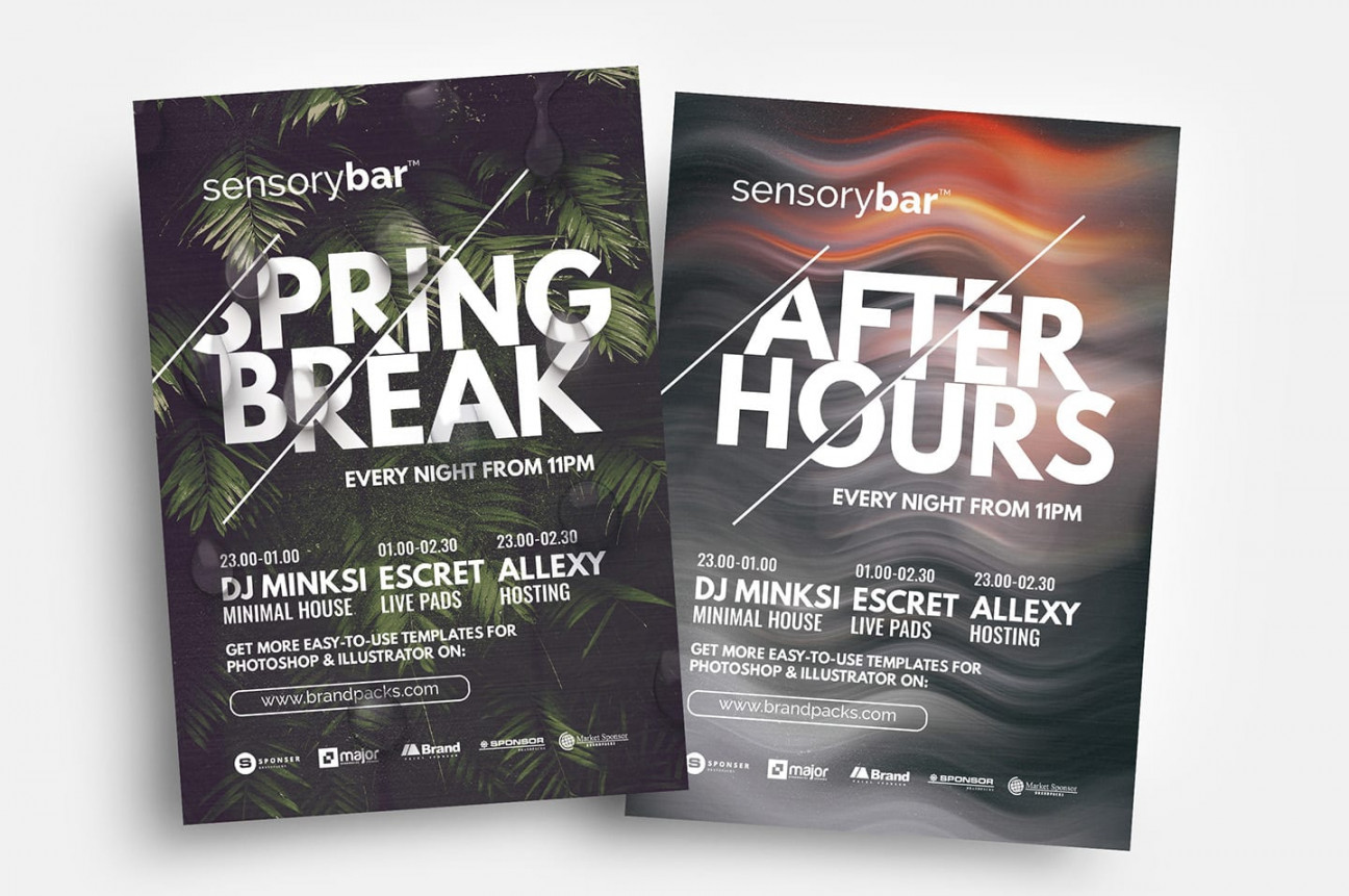 Free Nightclub Flyer Template - PSD, Ai & Vector - BrandPacks