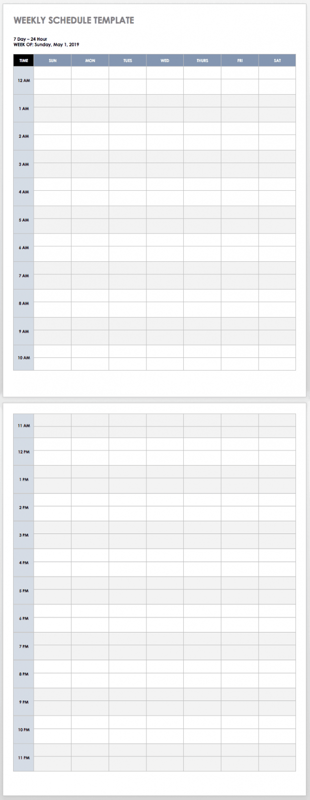 Free Time Management Templates  Smartsheet