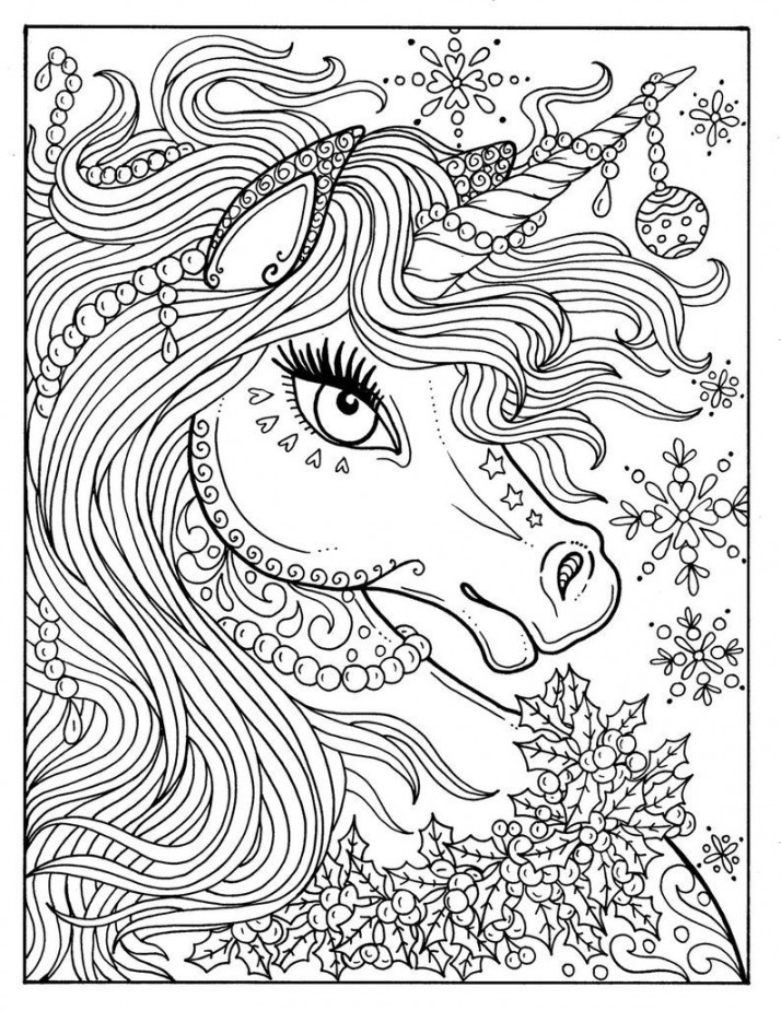 Great Photo of Unicorn Coloring Pages For Adults - entitlementtrap