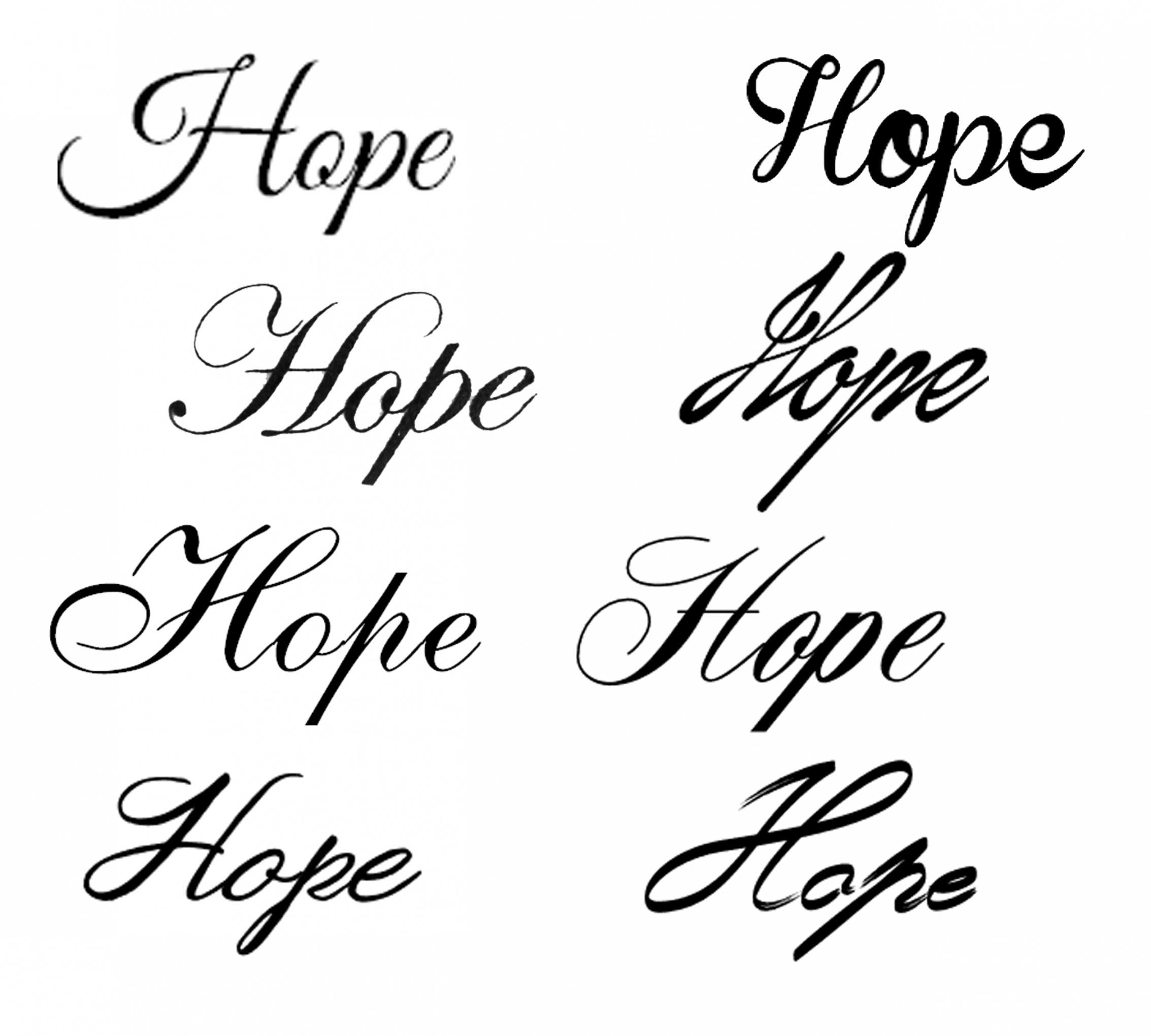 Hope Tattoo Ideas