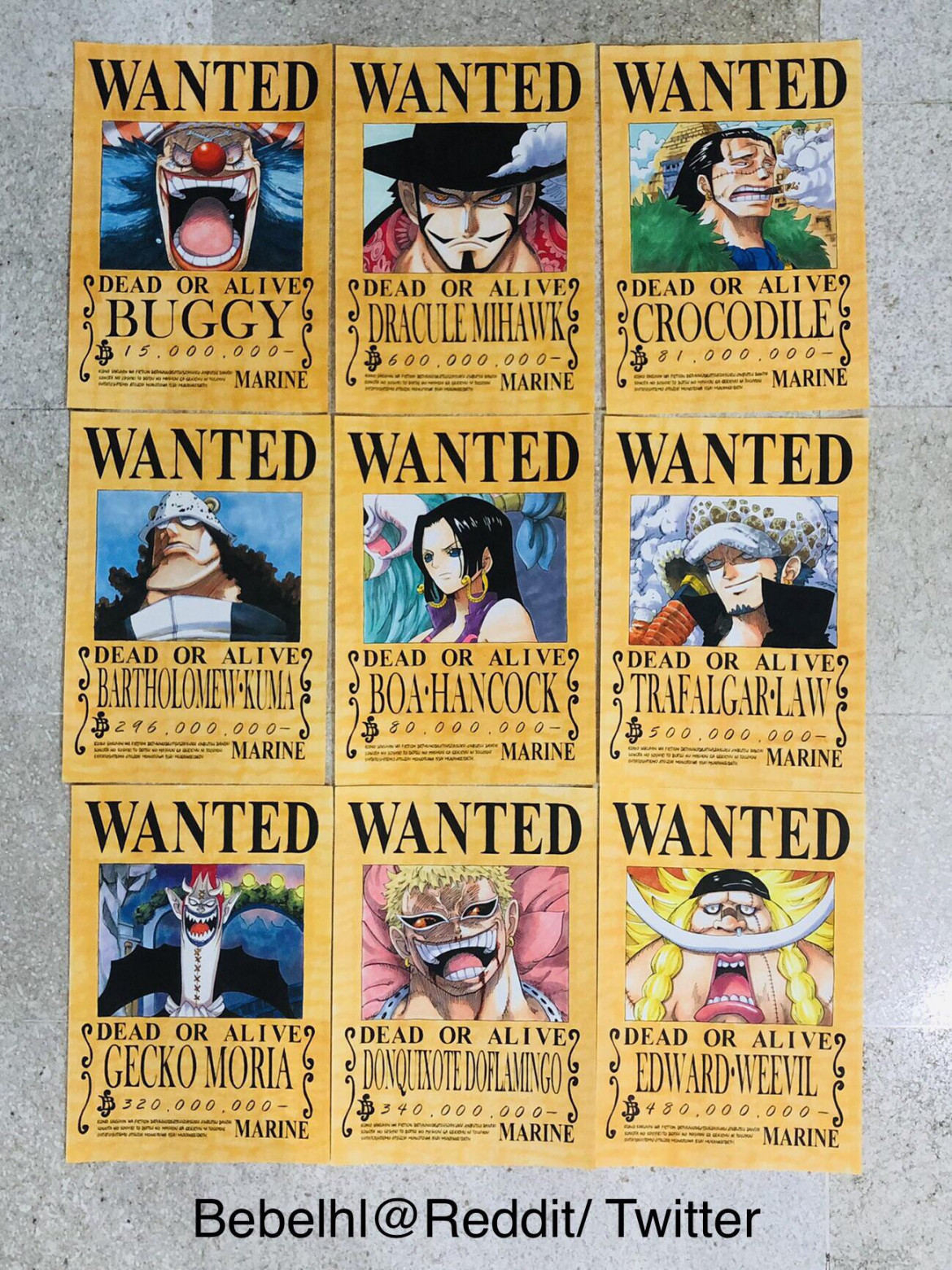 I saw you like my Straw Hat wanted posters