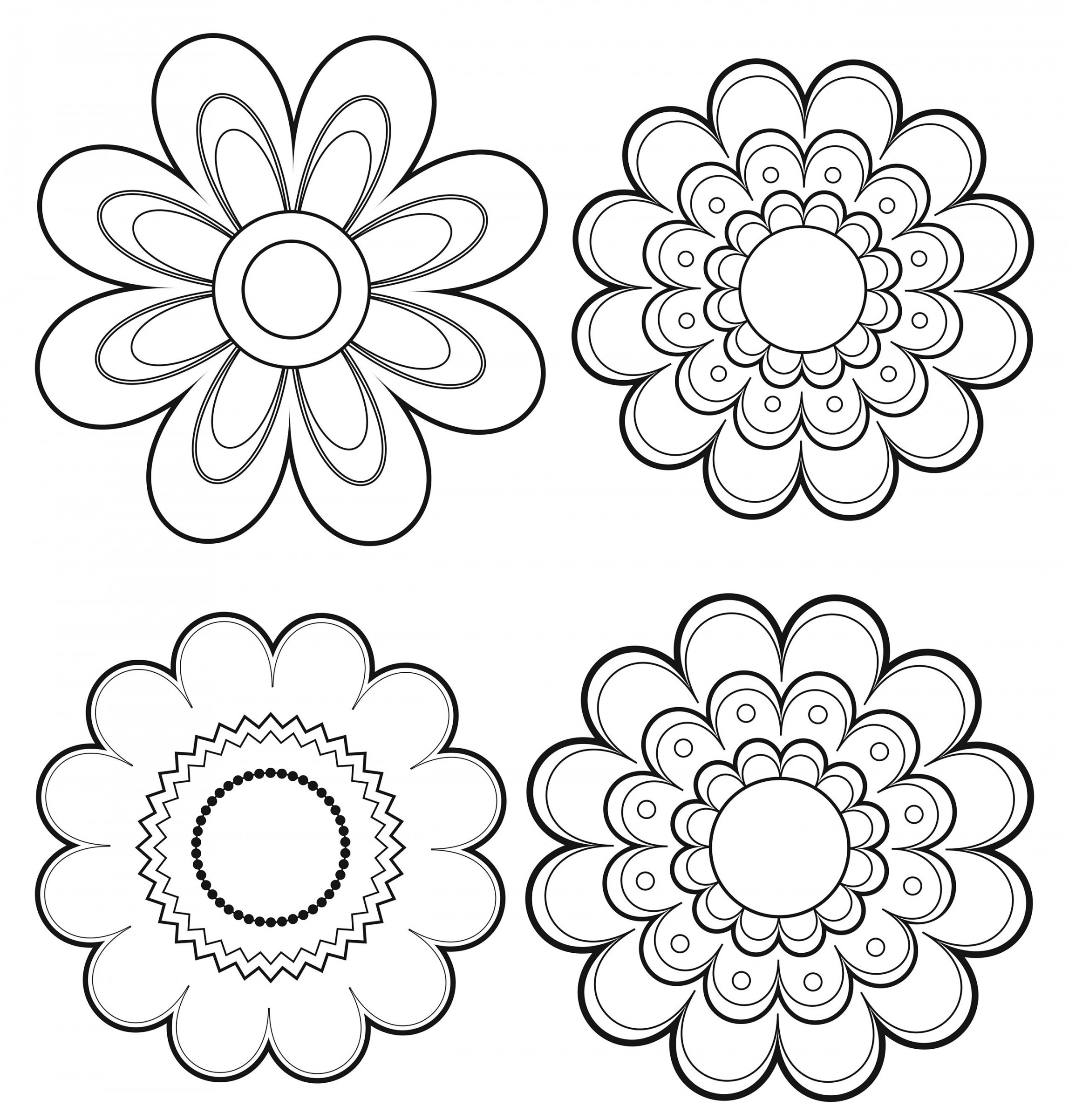 Mexican folk art painting, Folk art flowers, Flower coloring pages