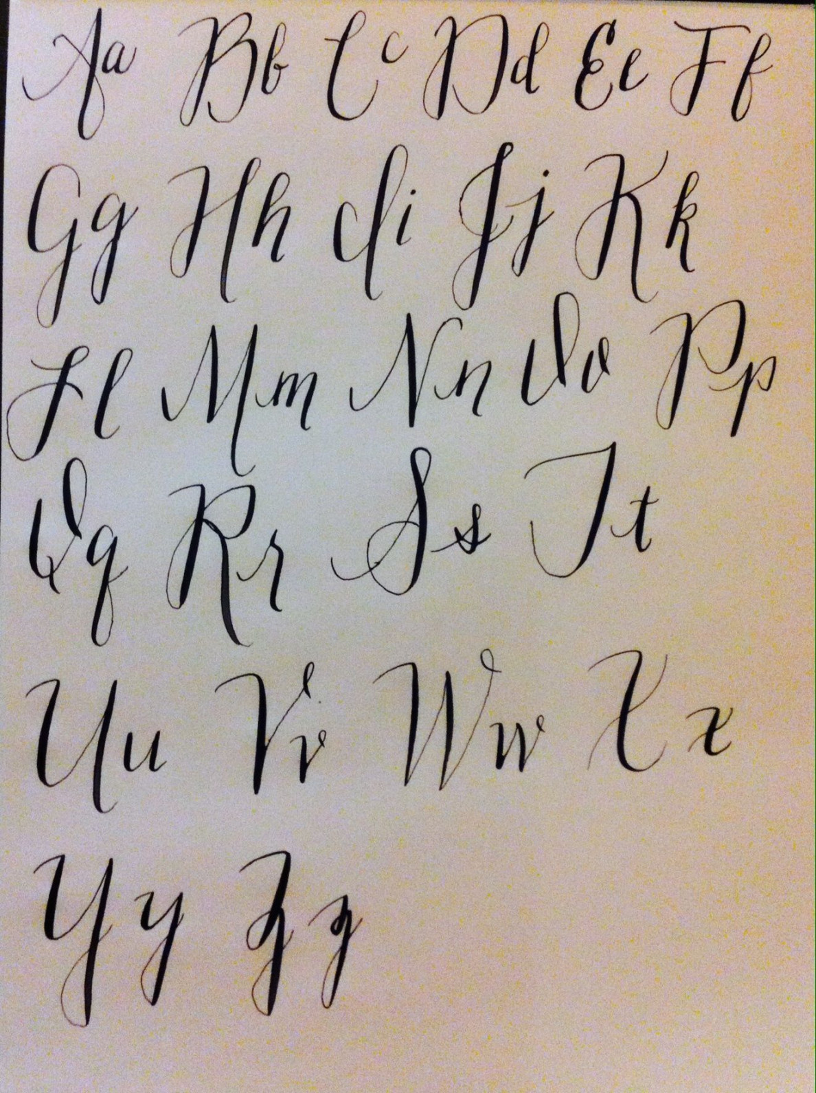 modern calligraphy letters  Lettering practice, Lettering