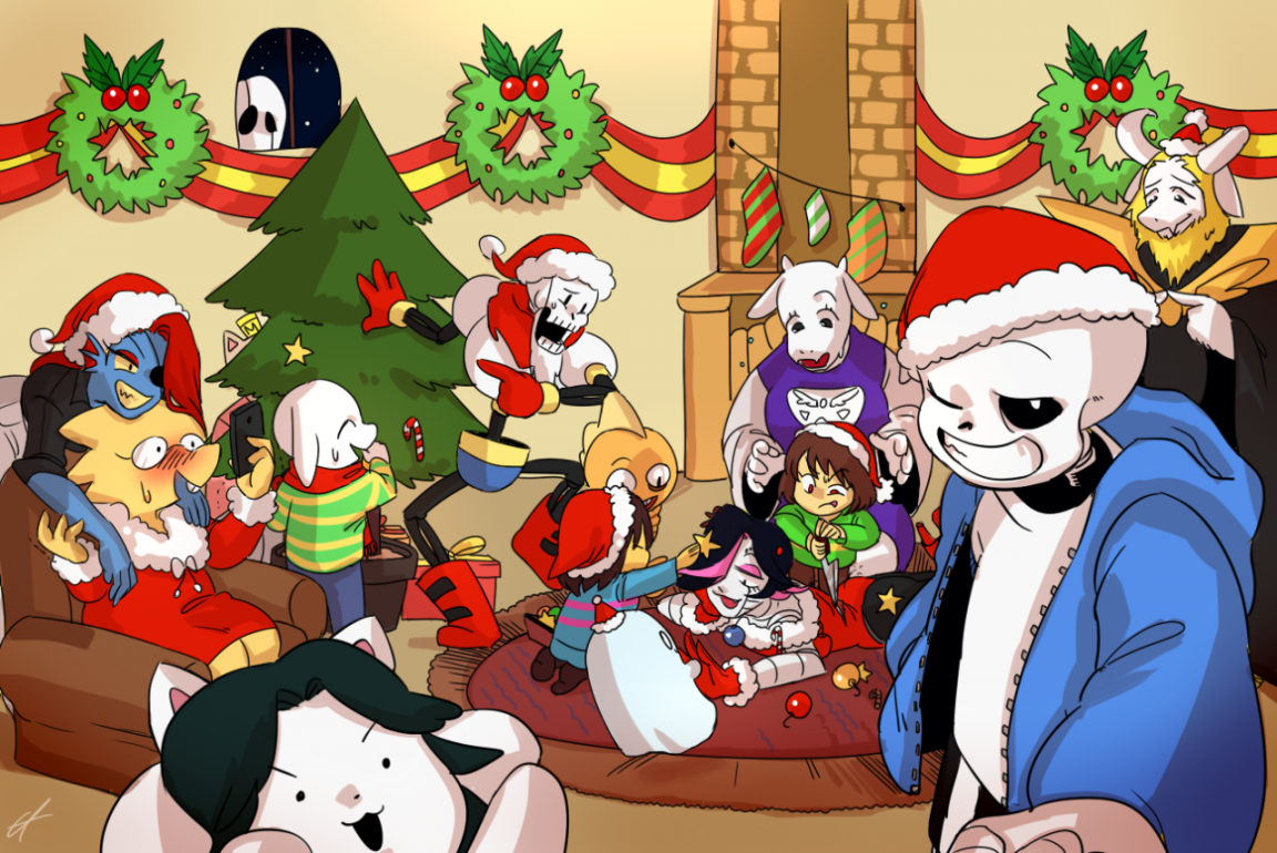 MTT=BEST :)c : Photo  Undertale, Undertale christmas, Undertale