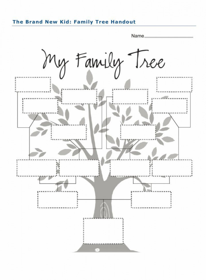 My Family Tree Worksheet Printable  Family tree printable, Family