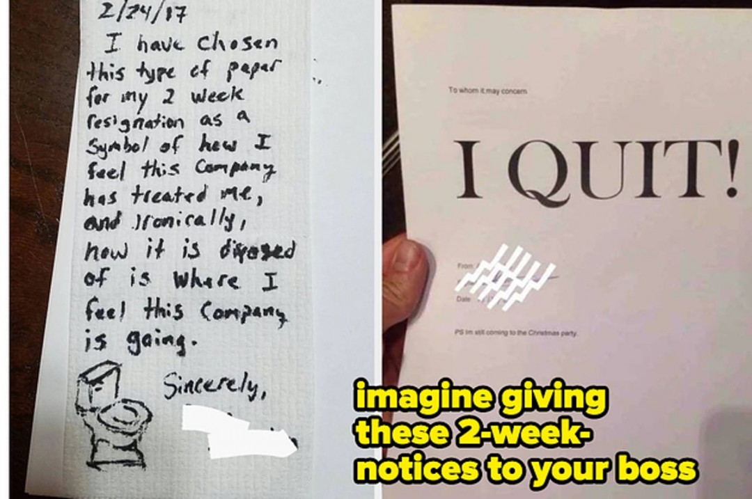 Of The Funniest Resignation Letters