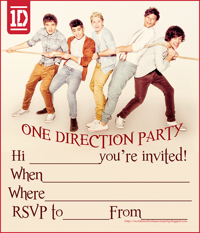 One direction party, One direction birthday, I love one direction