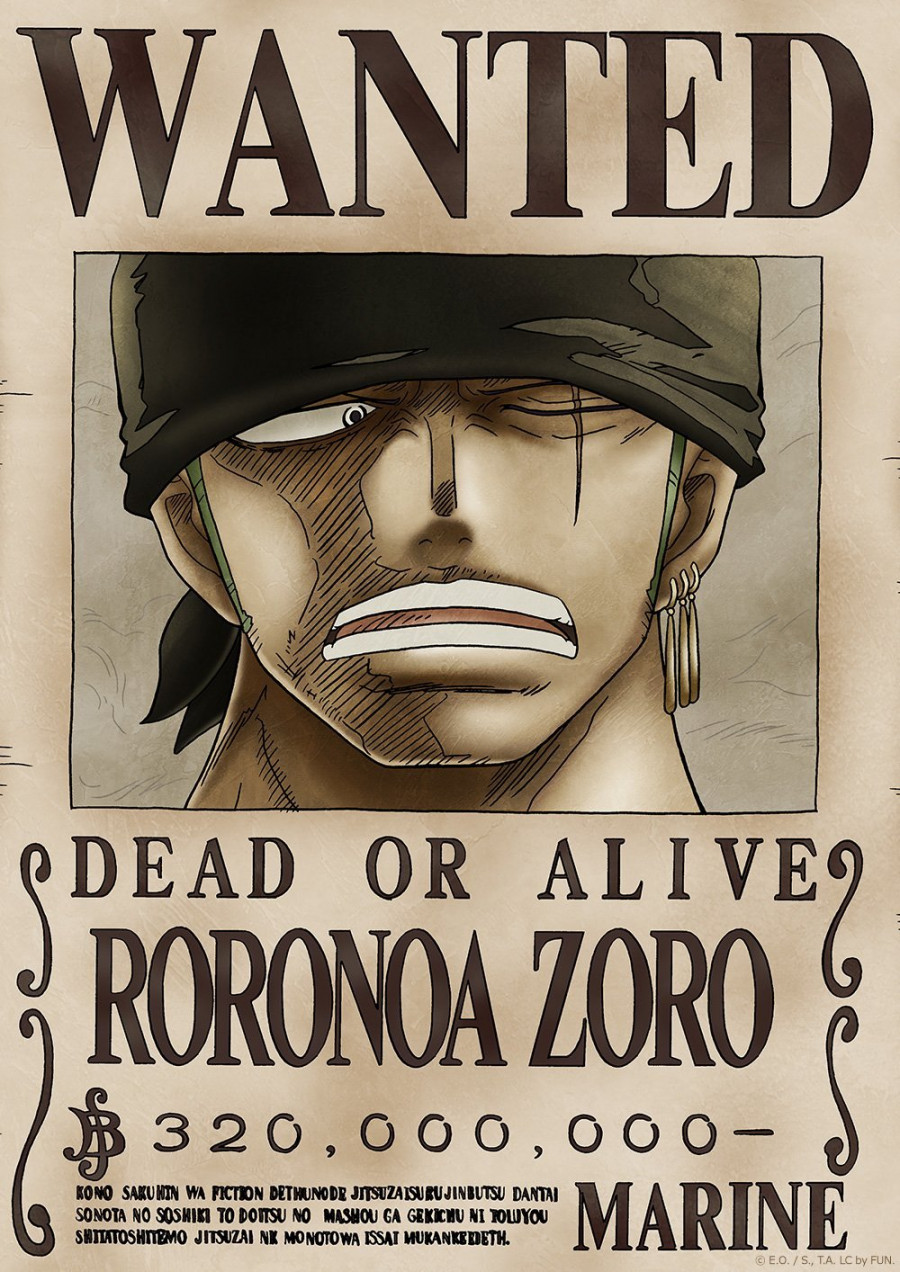 One Piece Wanted Poster: New World (Official Licensed)