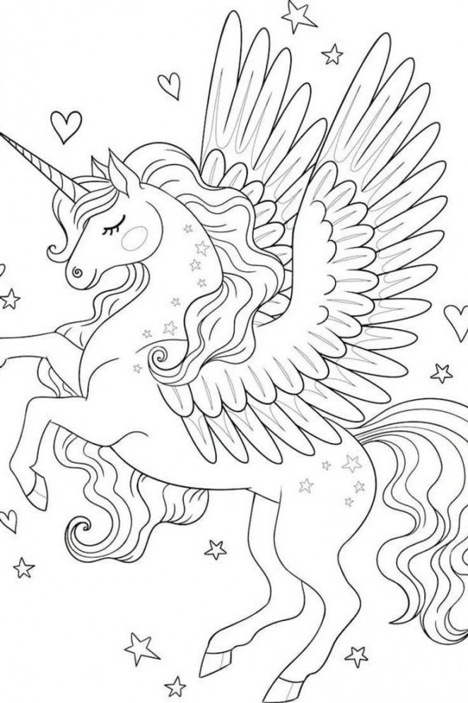 Pin on Unicorn Coloring Pages