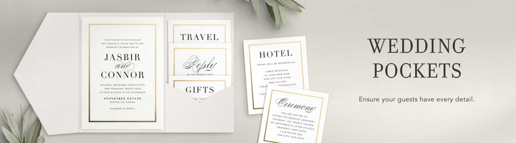 Pocket Wedding Invitations  + Super Cute Designs