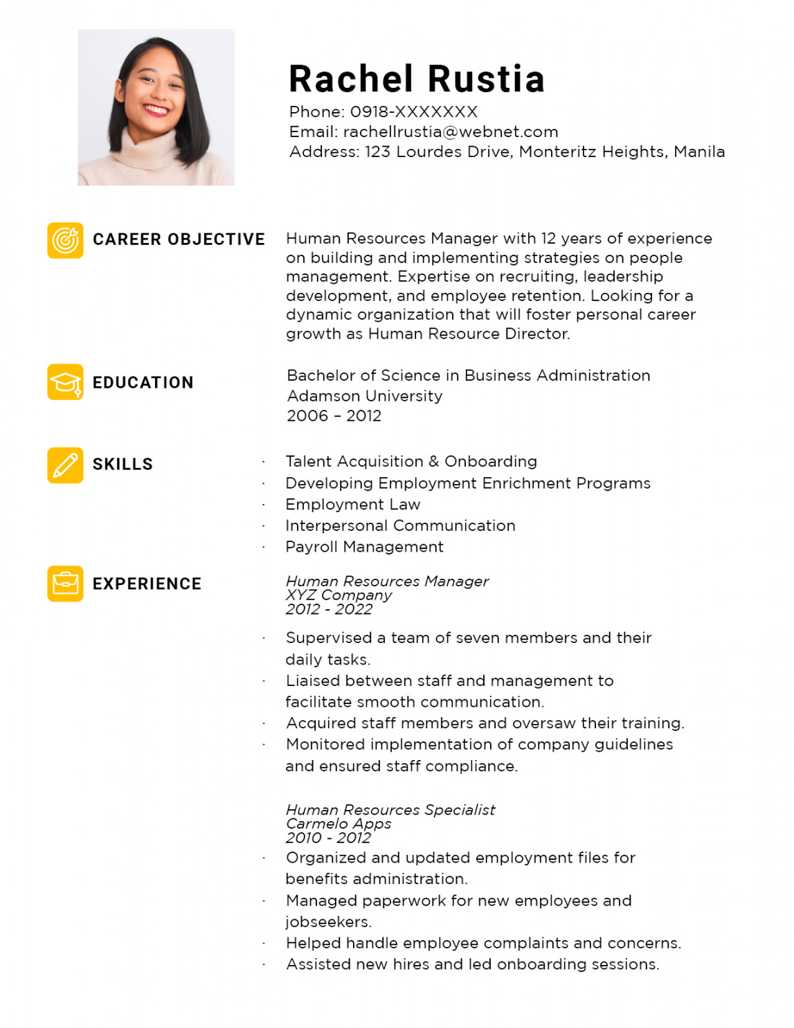 Resume Templates You Can Download for Free! - JobStreet Philippines