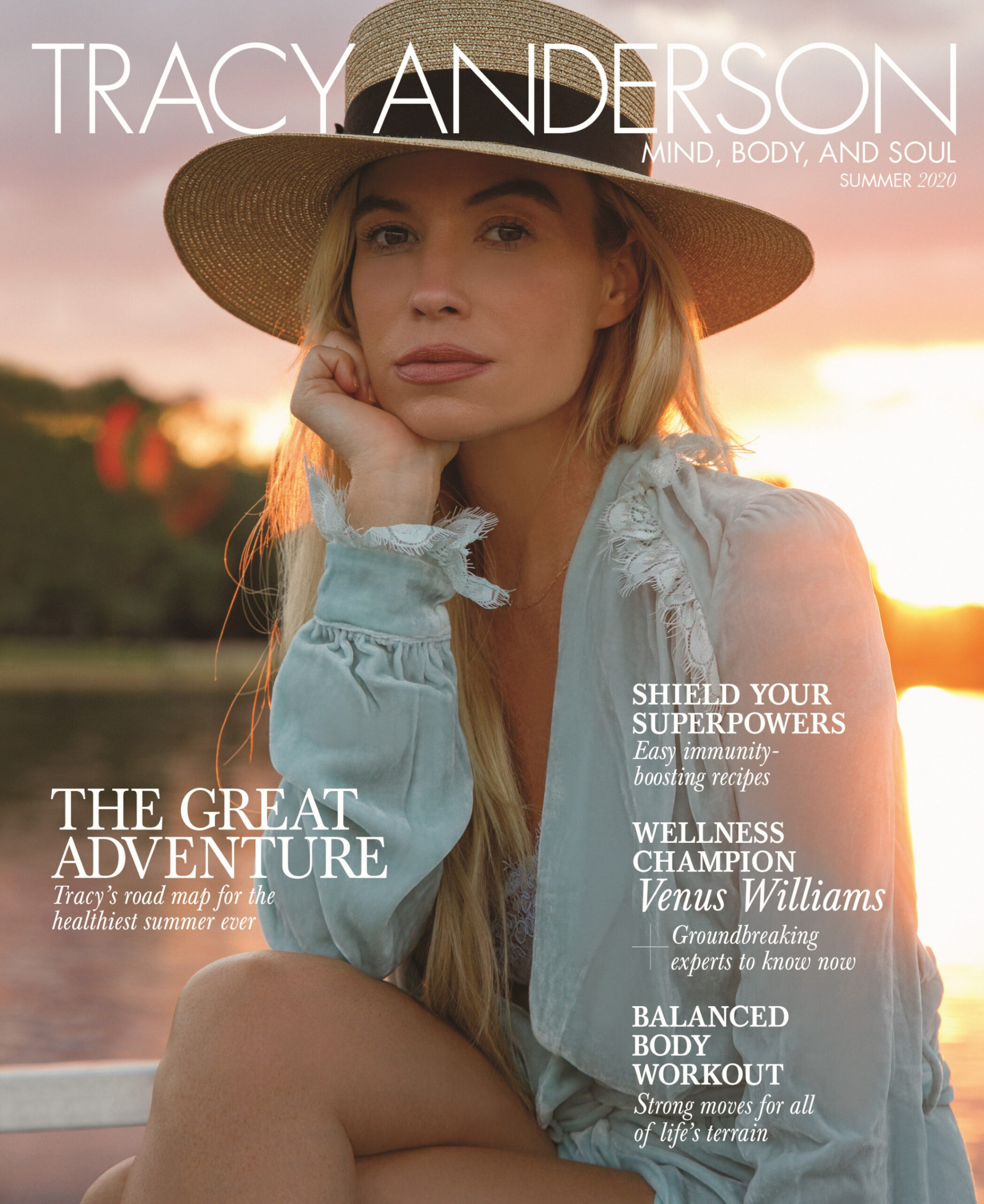 TA Summer  Magazine Cover (Custom) - Tracy Anderson