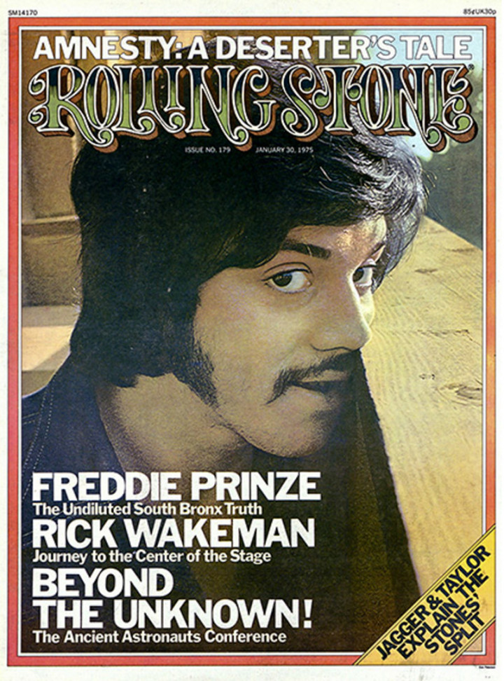 television stars who appeared on the cover of Rolling Stone in