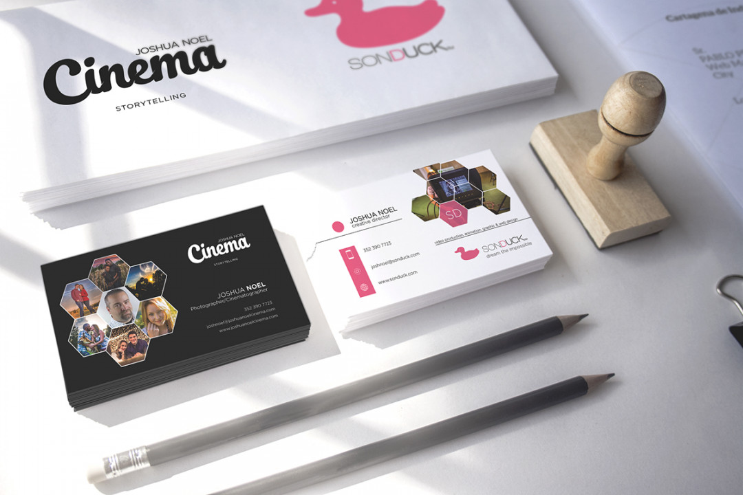 Two Brands, One Business Card on Behance