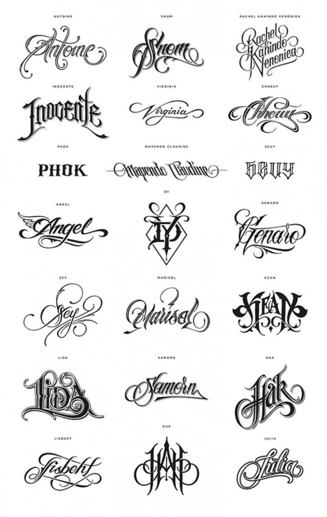 UltraLinx  Tattoo lettering styles, Tattoo name fonts, Tattoo