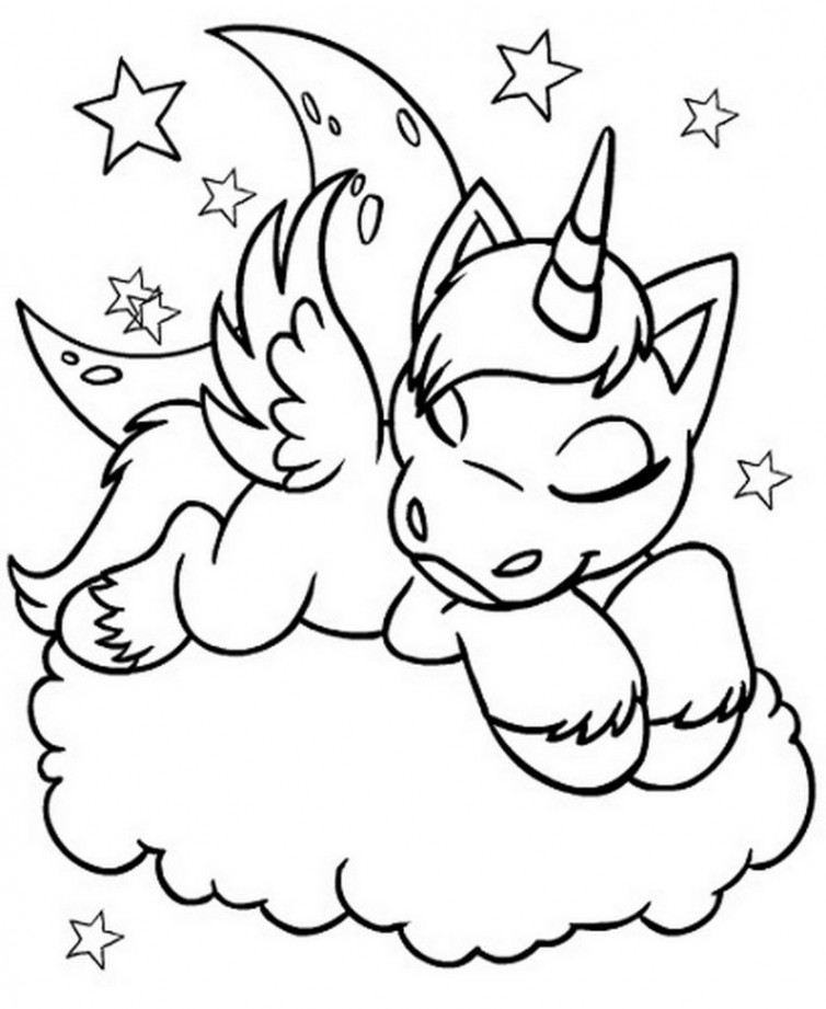 Unicorn Coloring Pages Printable  Malvorlage einhorn, Einhorn zum