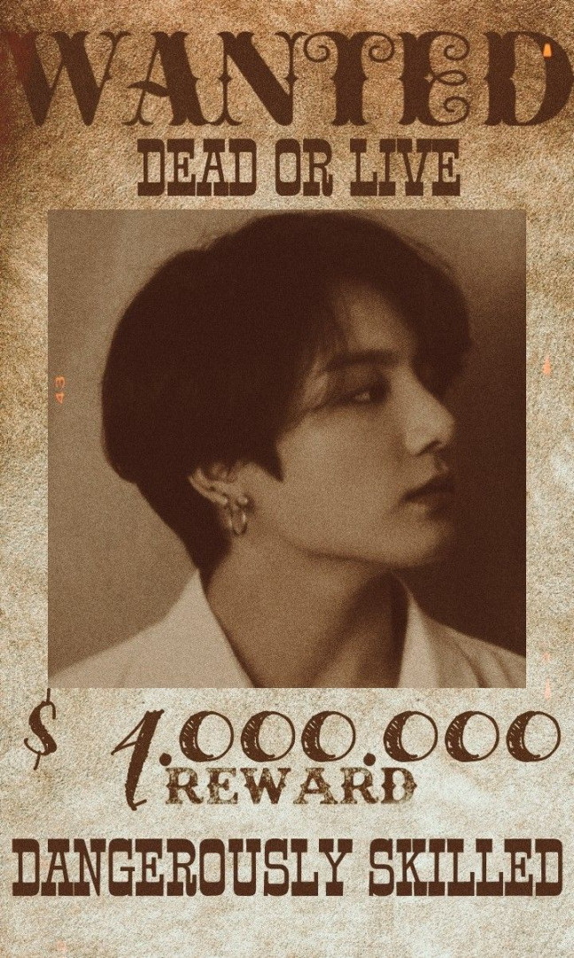 Wanted Jungkook Edit  Phone cover stickers, Anime songs, Jungkook