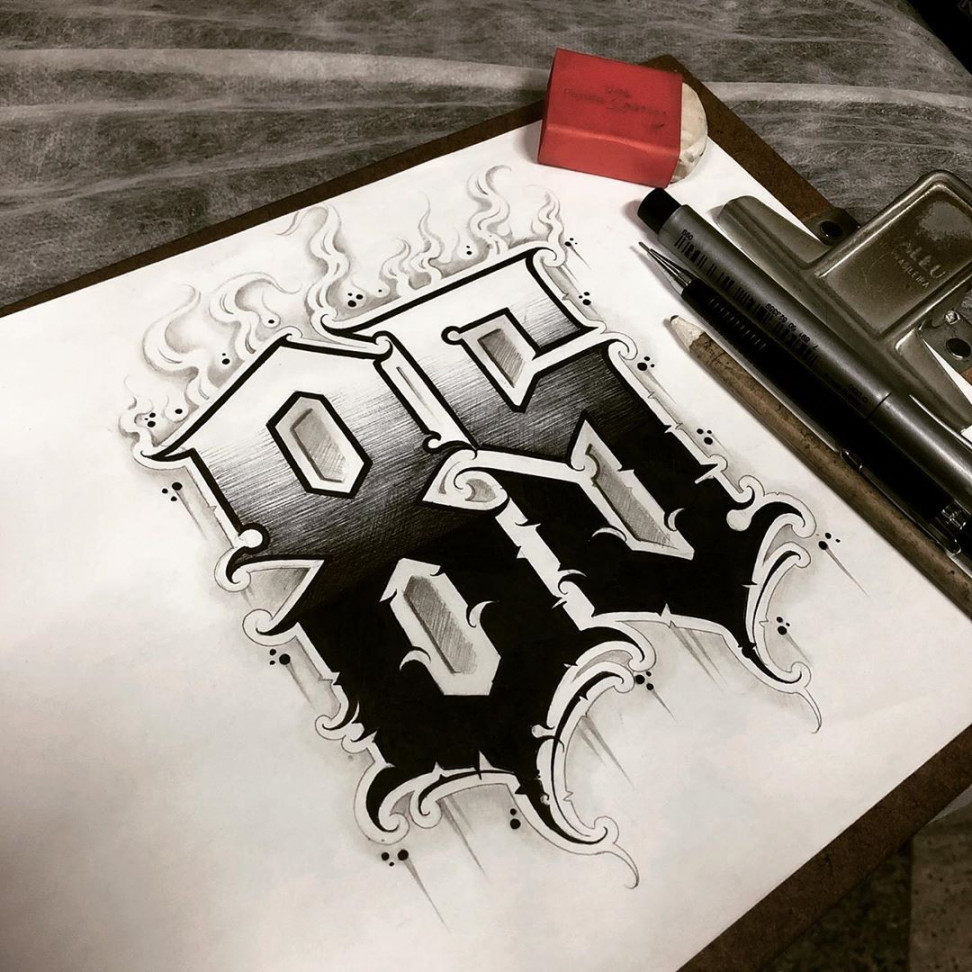 𝓐𝓷𝓭𝓻𝓮 𝓣𝓪𝓽𝓽𝓸𝓸 on Instagram: “▪️▪️# #lettering