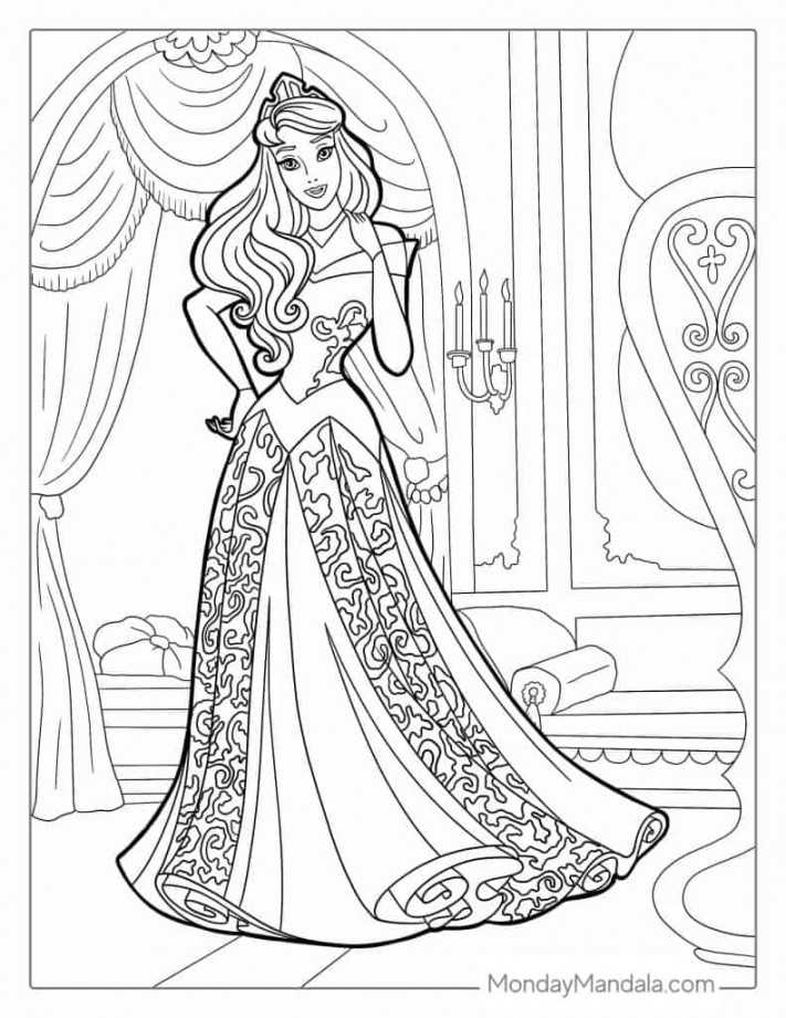 Barbie Coloring Pages (Free PDF Printables)