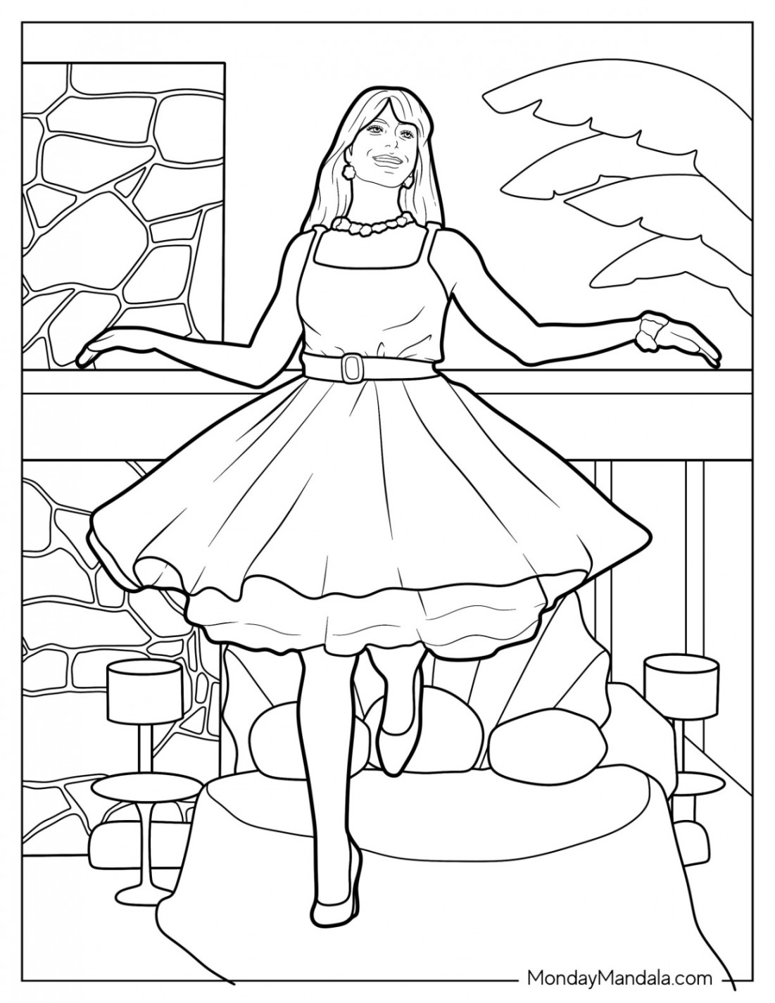 Barbie Coloring Pages (Free PDF Printables)