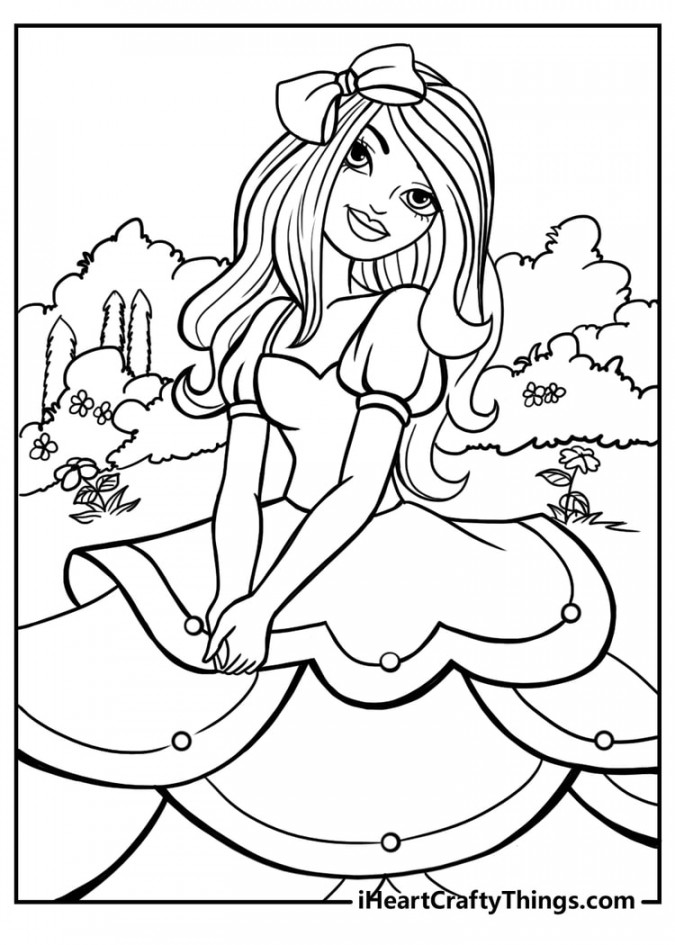 Barbie Coloring Pages (% Free Printables)