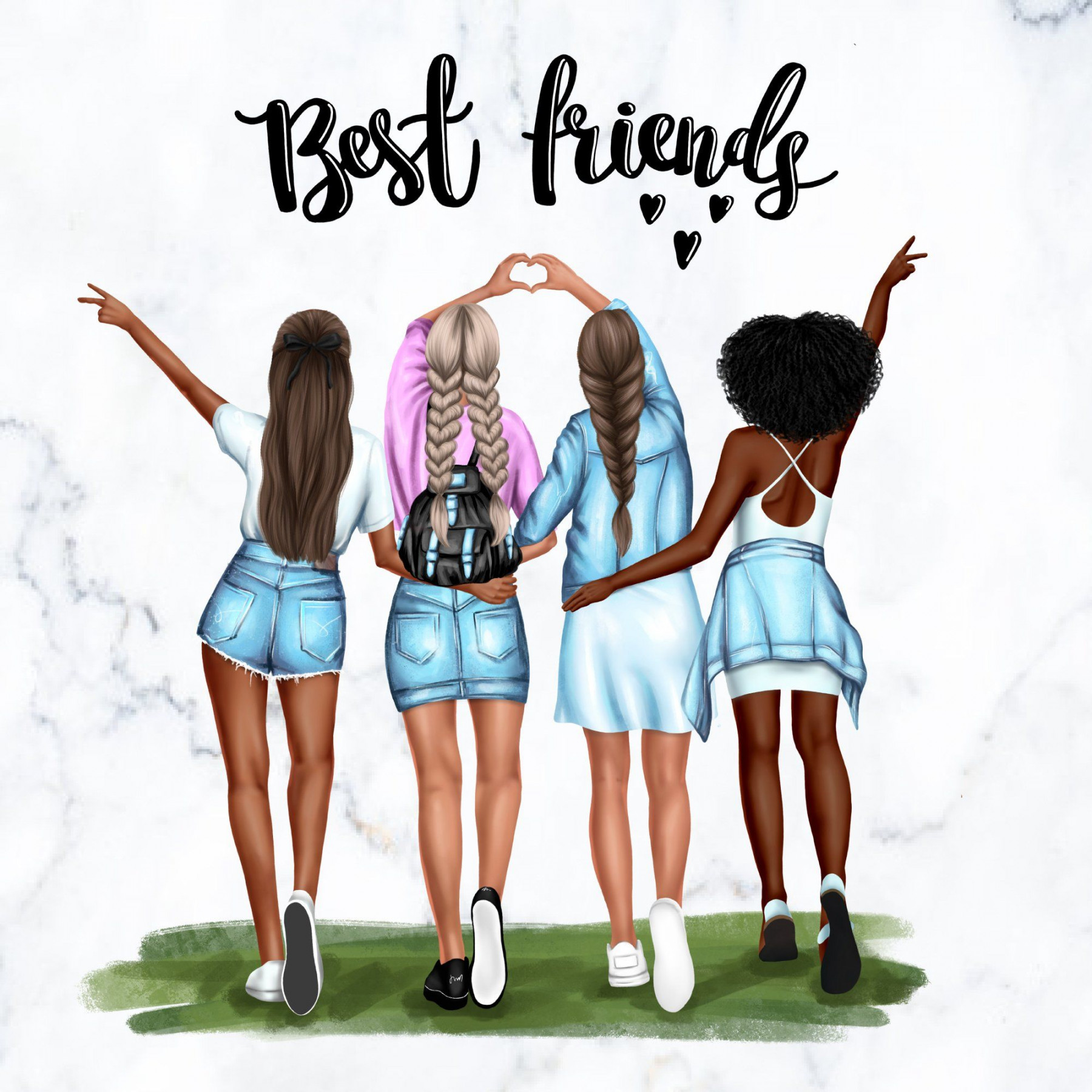 best friends clipart  Friends clipart, Best friends,  best friends