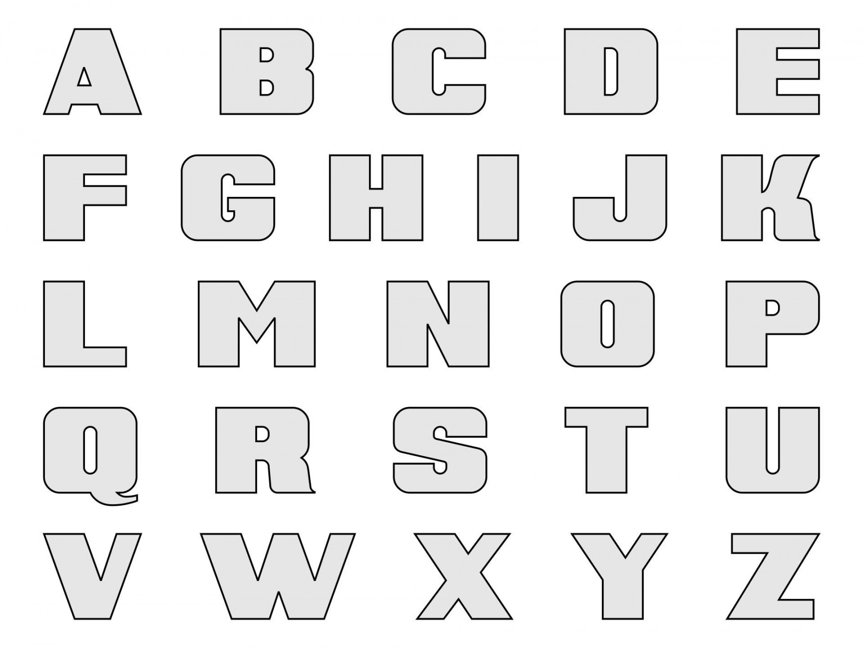 Best  Inch Printable Bubble Letters PDF for Free at Printablee