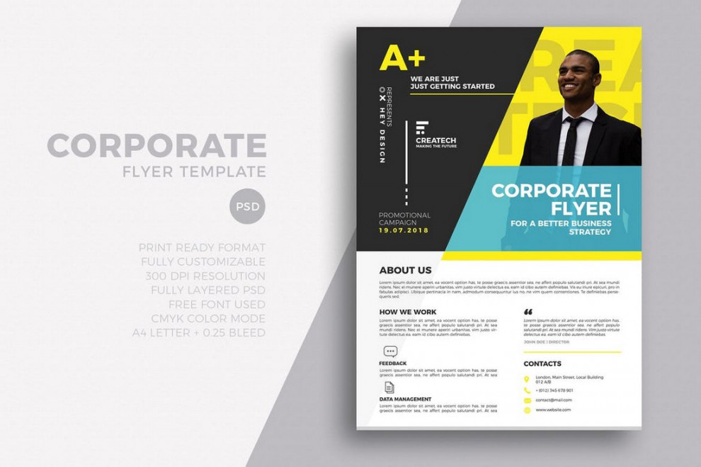 + Business Flyer Templates (Word & PSD)  Design Shack