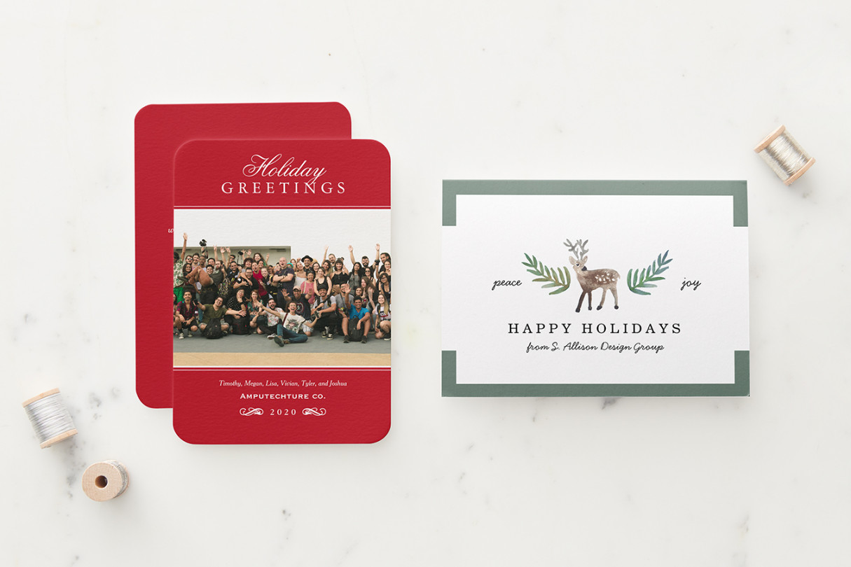 Corporate Holiday Card Ideas & Messages for   Zazzle Ideas