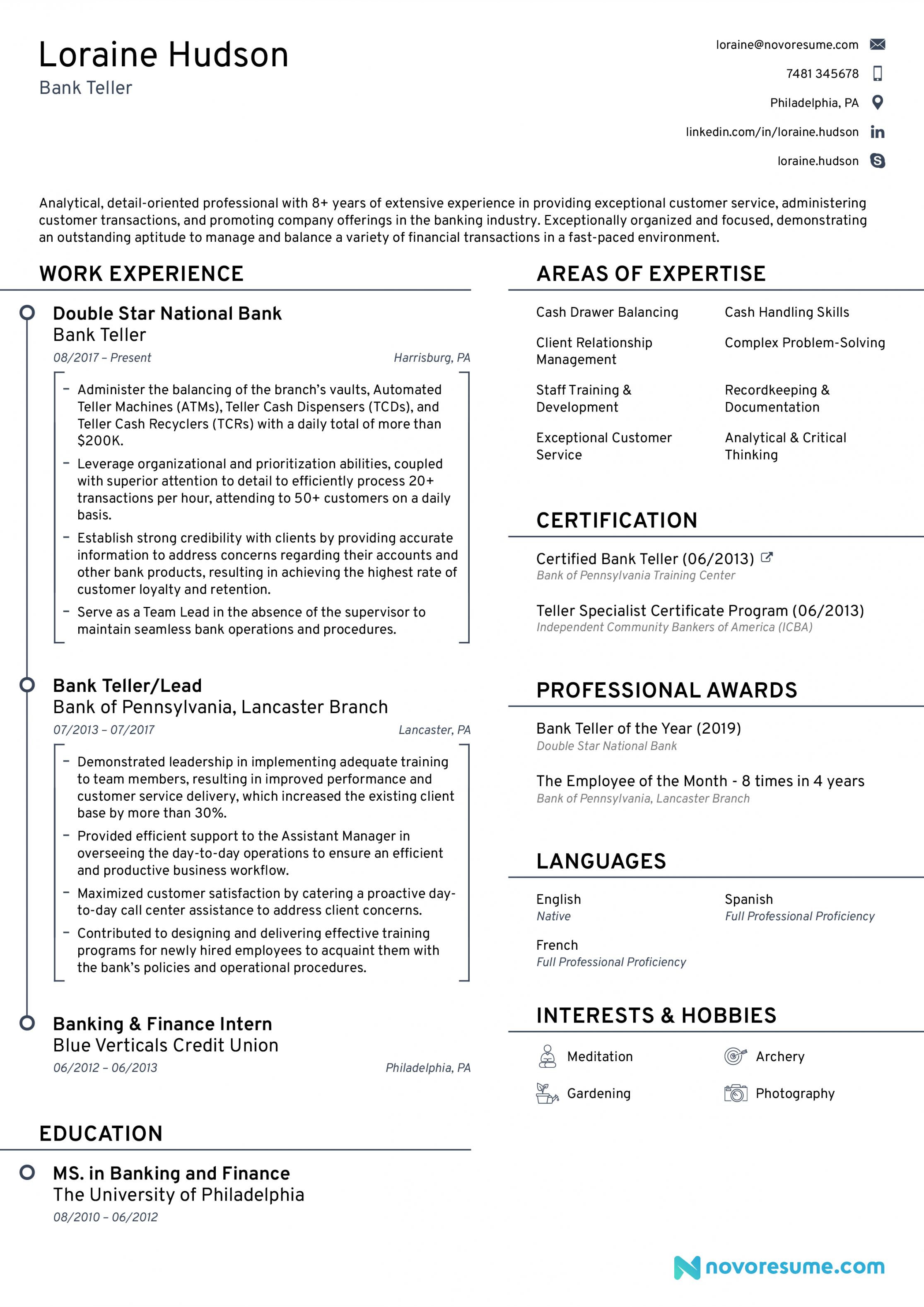 Curriculum Vitae (CV) Format Guide - + Tips & Templates